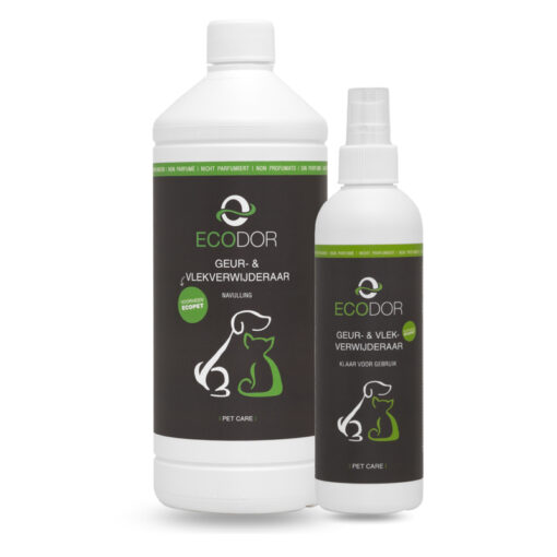 Ecodor Geruch und Fleckenentferner - 1 Liter Nachfüll + 0,25 Liter